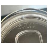 Six Insulated Tumblers by Stanley and Swig including Swig Dreamsicle Tumbler & Stanley Terrazzo Confetti Tumbler