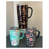 Nine Insulated Tumblers by Stanley, Swig and Otterbox