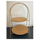 Two Tier Decorative Tray, Sugar and Coffee Container