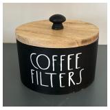 Two Tier Decorative Tray, Sugar and Coffee Container