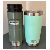 Nine Insulated Tumblers by Stanley, Swig, Yeti, Manna, Takeya and Orca