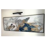 Spectacular Textured Abstract Print