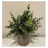 Three Pieces of Decorative Faux Greenery