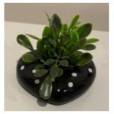 Three Pieces of Decorative Faux Greenery