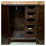 Vintage Wardrobe Cabinet