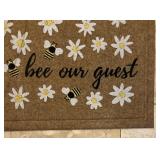 Bee Our Guest Welcome Mat