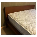 Vintage Wooden Queen Bed Frame