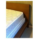 Vintage Wooden Queen Bed Frame