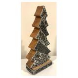 Cynthia Rowley Frame and Bedazzled Decorative Tree Figurine