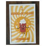 Three Whimsical Cheez-it Motif Prints