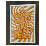 Three Whimsical Cheez-it Motif Prints