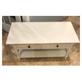 Wooden White Coffee Table