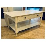 Wooden White Coffee Table