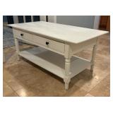 Wooden White Coffee Table