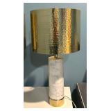 Two Stylish Marble Based Lamps