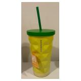 Five Starbucks Tumblers including Starbucks Halloween 2020 Black Cat Moon Stars Purple 24 Oz Venti Tumbler