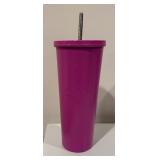 Six Starbucks Tumblers including Starbucks Glitter Hearts Cup - Valentines Day 2021