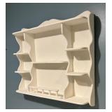 Beautiful White Wall Shelf