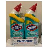 Six New Bottles of Clorox Bleach Gel Toilet Bowl Cleaner