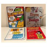 Four New Doodle and Activity Books