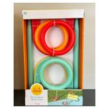 New Sun Squad Basketball Hoop, Horseshoe Ring Toss and Pool Float