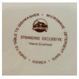 Spode Woodland Platter, Queens Bowl and Petite Stanhome Pitcher