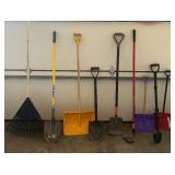 Shovels, Rake, Hoe, Chisel and More