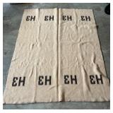 Vintage Bavarian Officers Wool Blanket