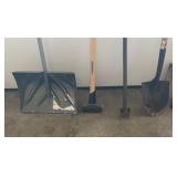 Shovels, Broom, Rake, Sledgehammer and More