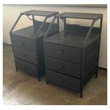 Pair of Side Tables / Nightstands