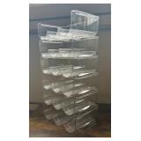 Six Stackable Wine Bottle Holders