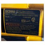 DeWalt DC825 Cordless Impact Driver and DeWalt DCD950 Cordless Drill Driver Hammer Drill