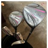 X Gen II Golf Clubs with Golf Bag