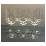 Seven Villeroy and Boch Wine Glasses