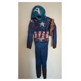 Adult and Child Captain America Costumes