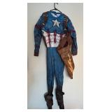 Adult and Child Captain America Costumes