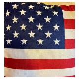 Three American Flag Toss / Accent Pillows
