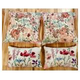Beautiful Accent Pillow / Throw Pillows in Spring Theme