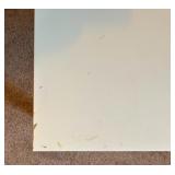 Vintage White Parsons / Side Table