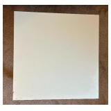 Vintage White Parsons / Side Table