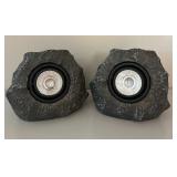 Pair CASLUX Solar Lights