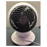 Small White Woozoo Round Ball Fan