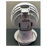 Small White Woozoo Round Ball Fan