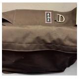 Ju-Ju-Be Brown and Pastel Pink Diaper Bag