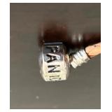 Pandora Brown Braided Leather Necklace with Five Pendants in Pink, White and Silver