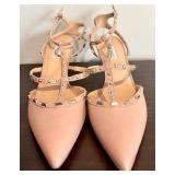 I.N.C. Carma Pointed Toe Studded Kitten Heel Pumps, Created for Macy