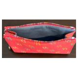 Dooney & Bourke Wallet Rainbow Logo and Dooney & Bourke Small Pink Canvas Wristlet Pouch with Leather Trim