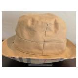 Burberry Reversible Cotton Lichen Bucket Hat