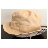 Burberry Reversible Cotton Lichen Bucket Hat