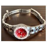 Invicta Pro Diver Red Steel Watch